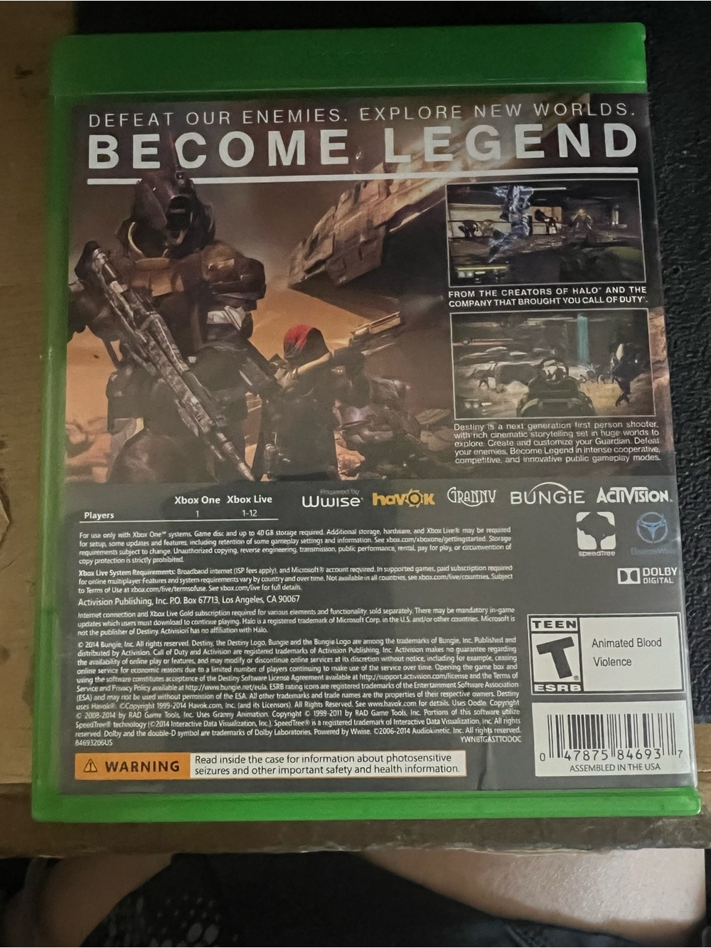 Destiny on XBox One - Picture 6 of 6